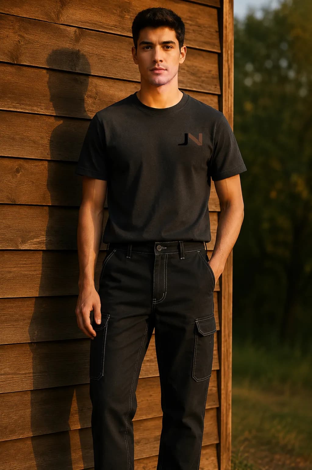 Regular Fit Contrast Stitch cargo trouser from the Trousers & Cargos edit.