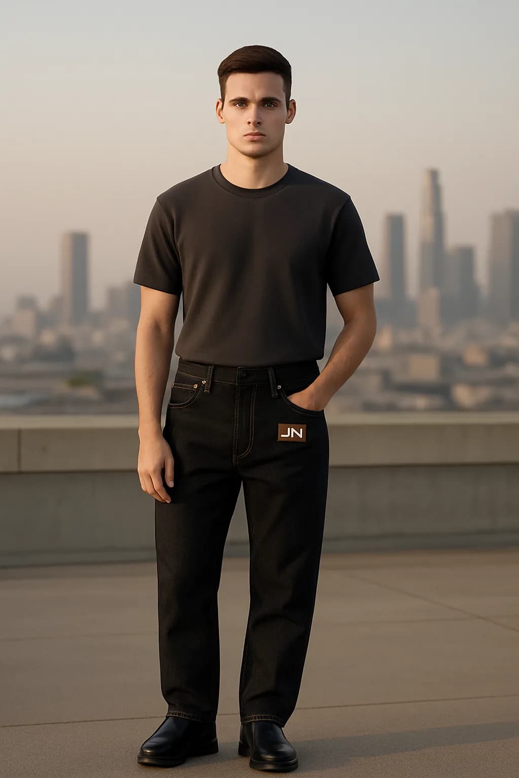 Regular Fit Contrast Stitch jean from the Jeans edit.
