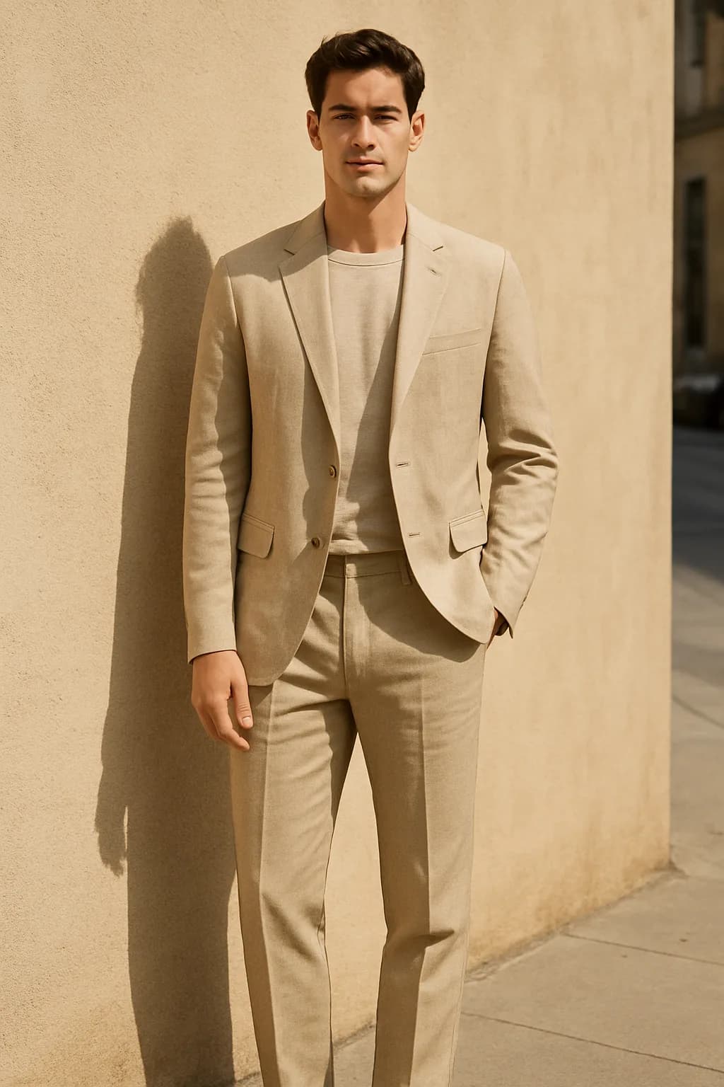 Regular Fit Linen-Mix suit from the Suits & Tailoring edit.