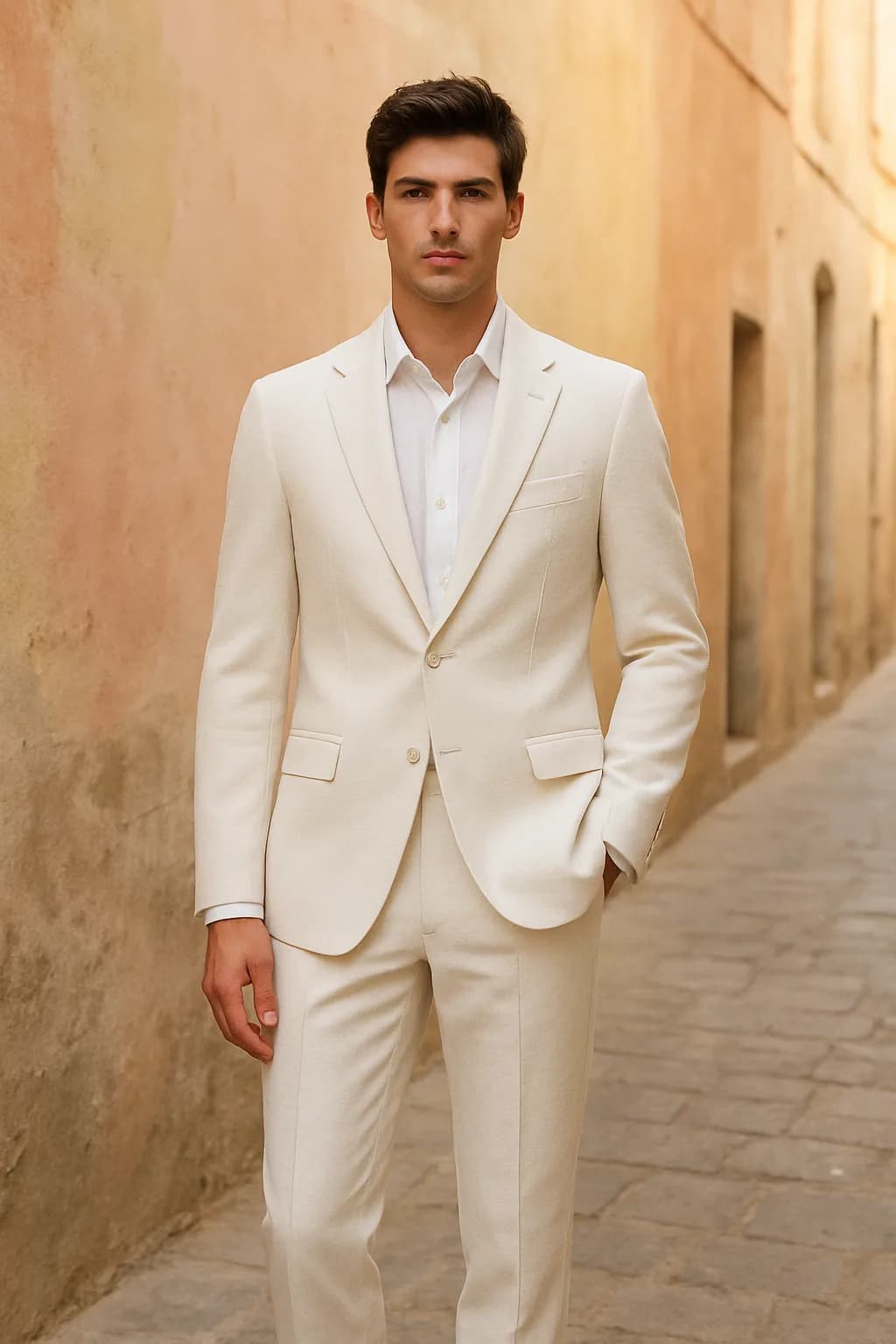 Regular Fit Textured suit from the Suits & Tailoring edit.