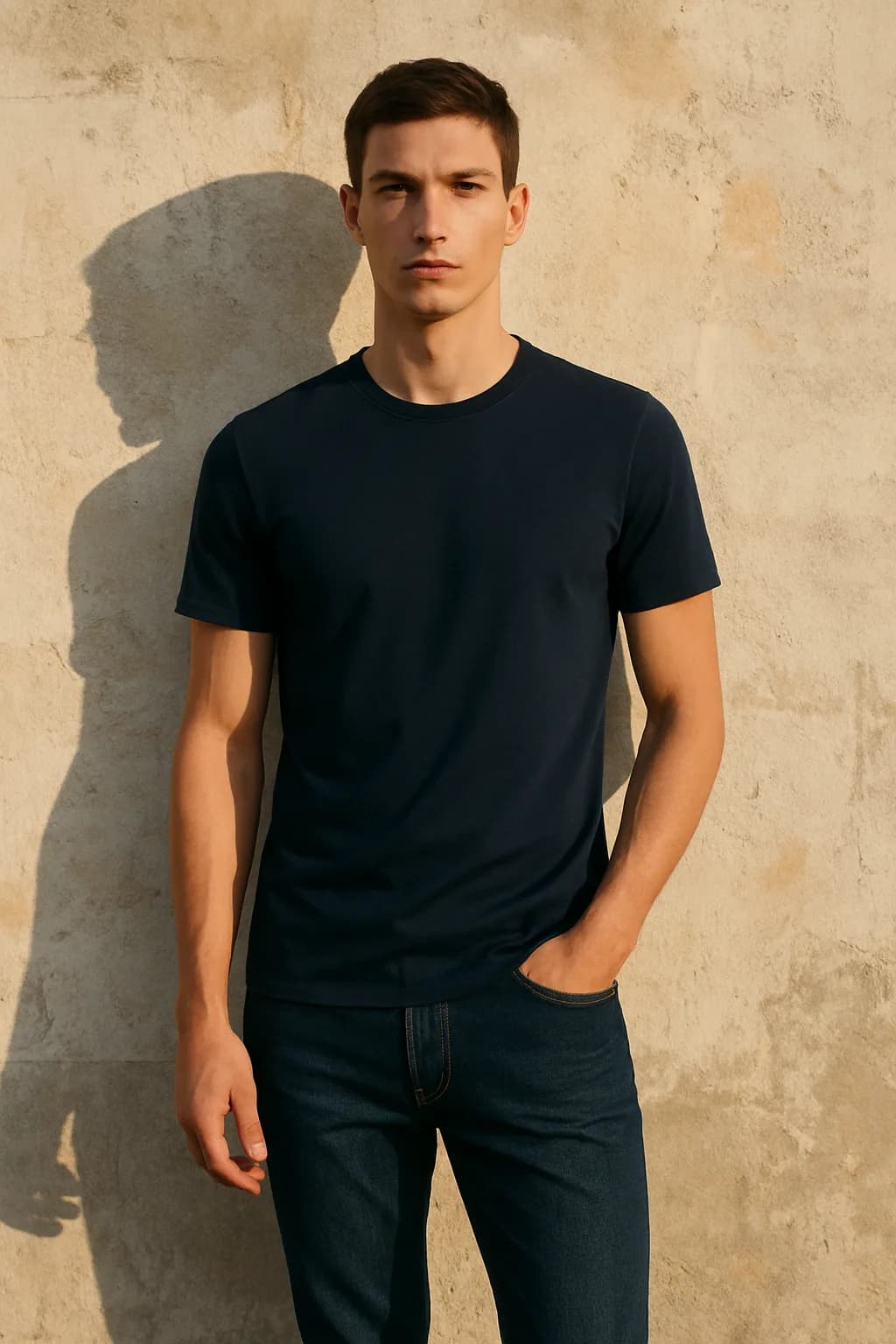Skinny Fit Logo Print t-shirt from the T-Shirts & Vests edit.