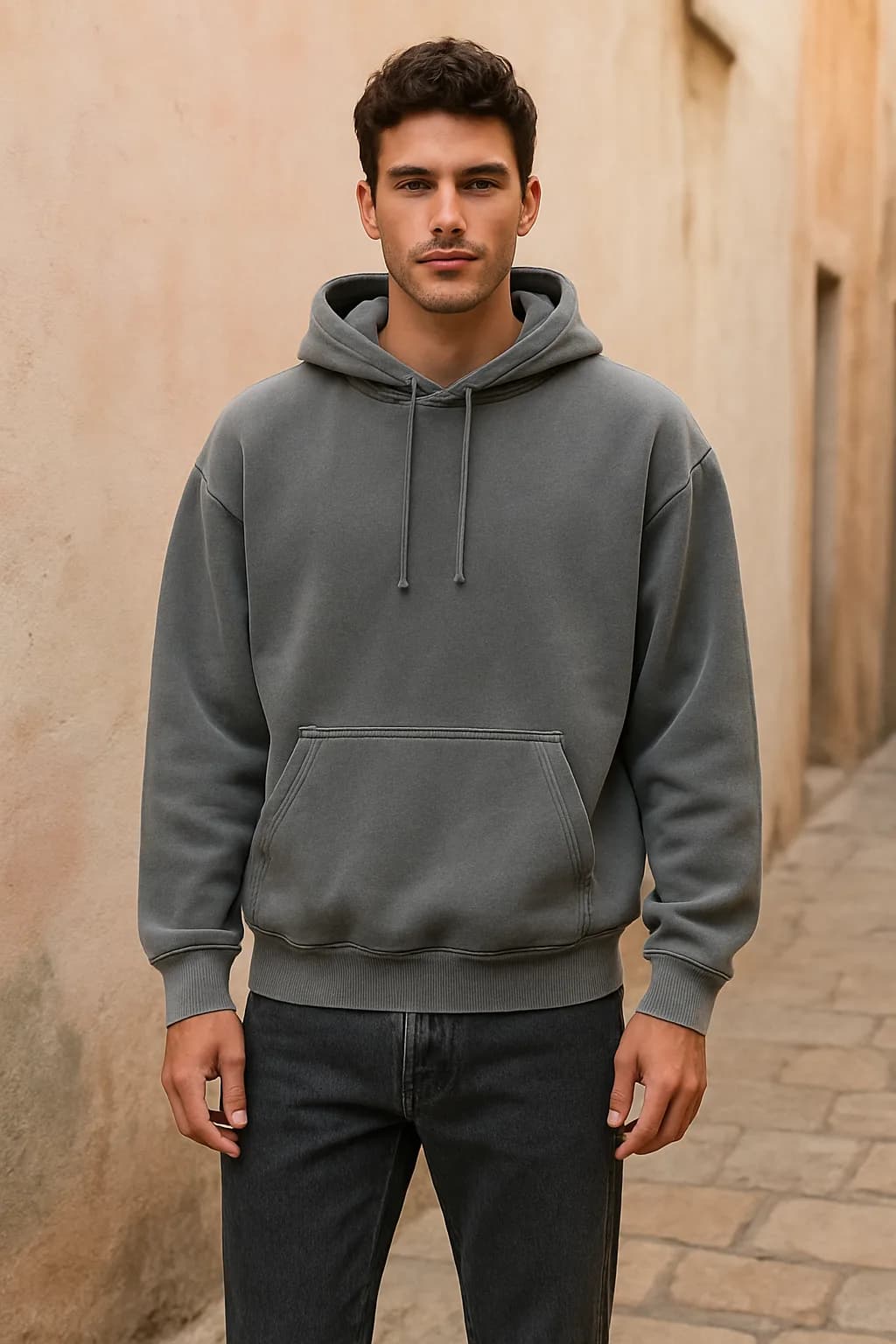 Oversized Washed hoodie from the Hoodies & Sweatshirts edit.