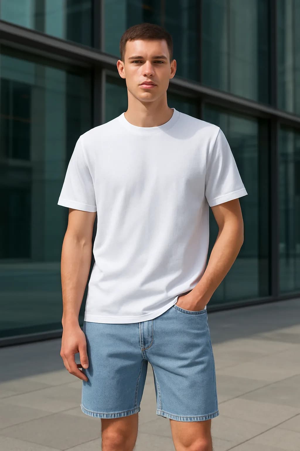 Regular Fit Washed jort from the Jorts edit.