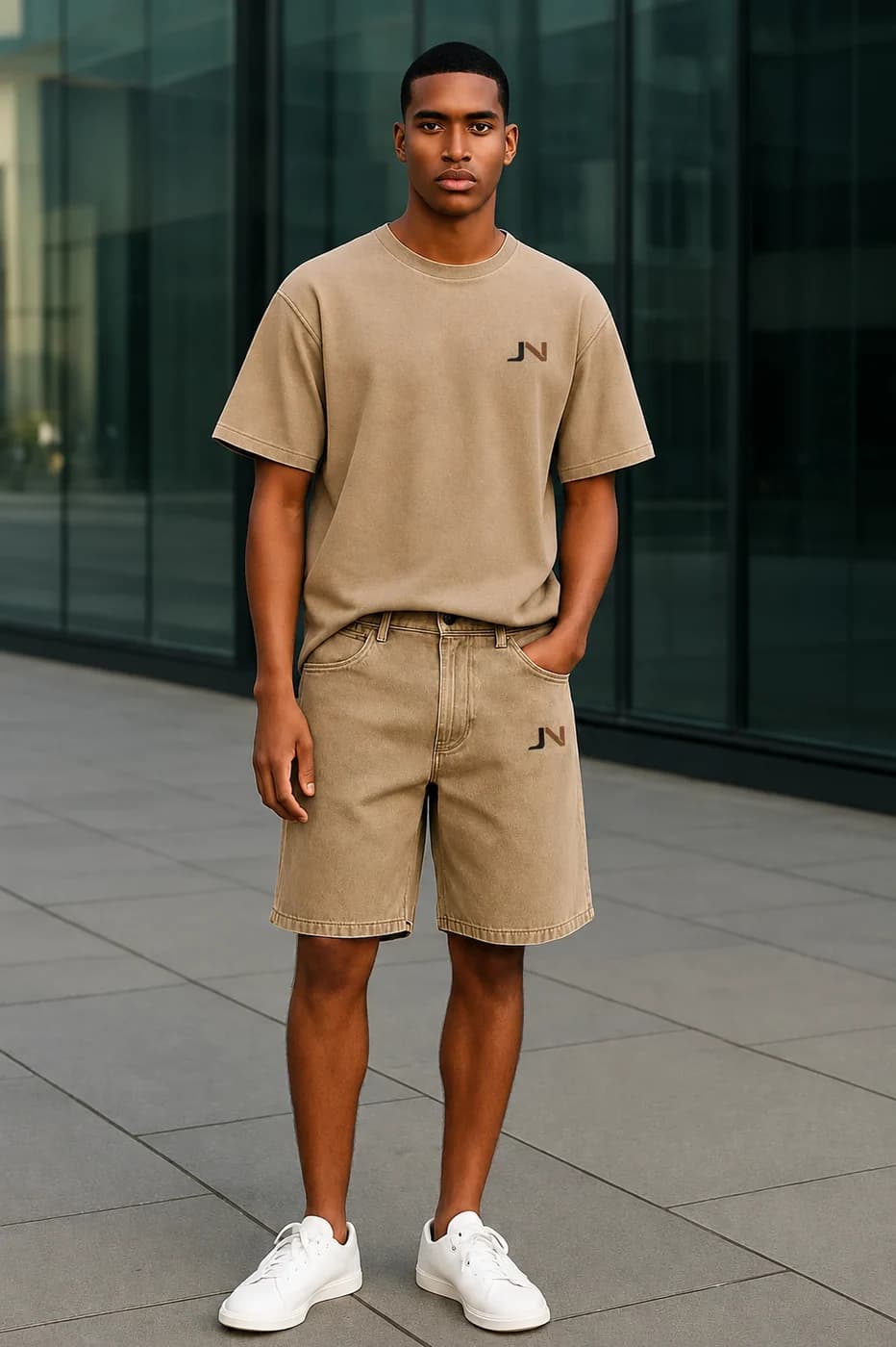 Regular Fit Washed jort from the Jorts edit.