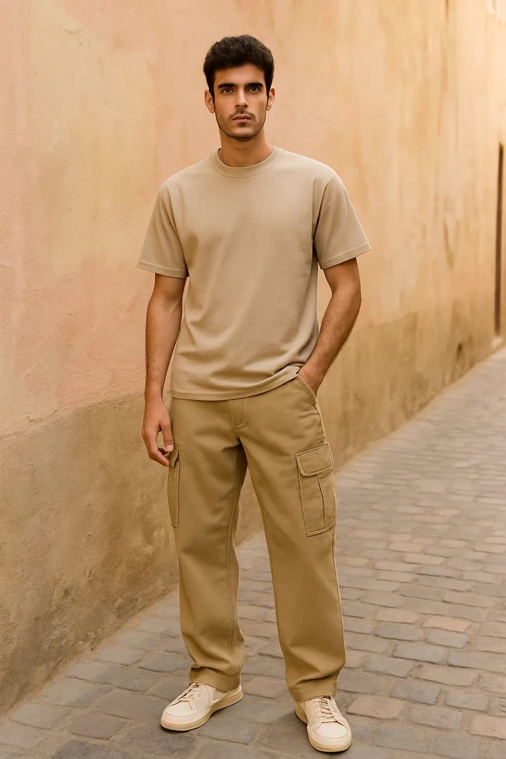 Baggy Fit Overdyed cargo trouser from the Trousers & Cargos edit.