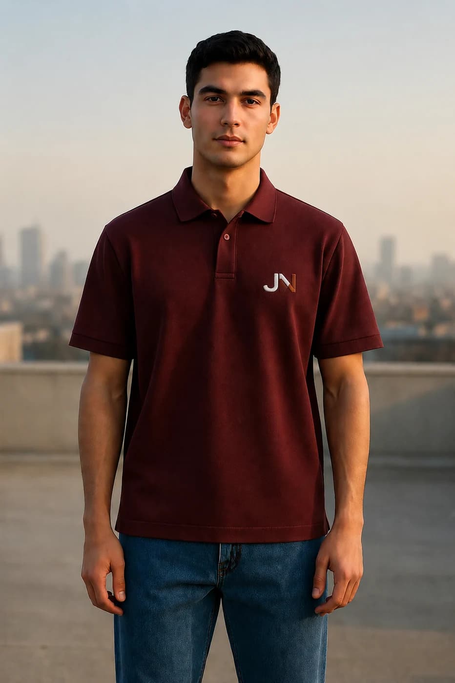 Oversized Washed polo shirt from the Polos edit.